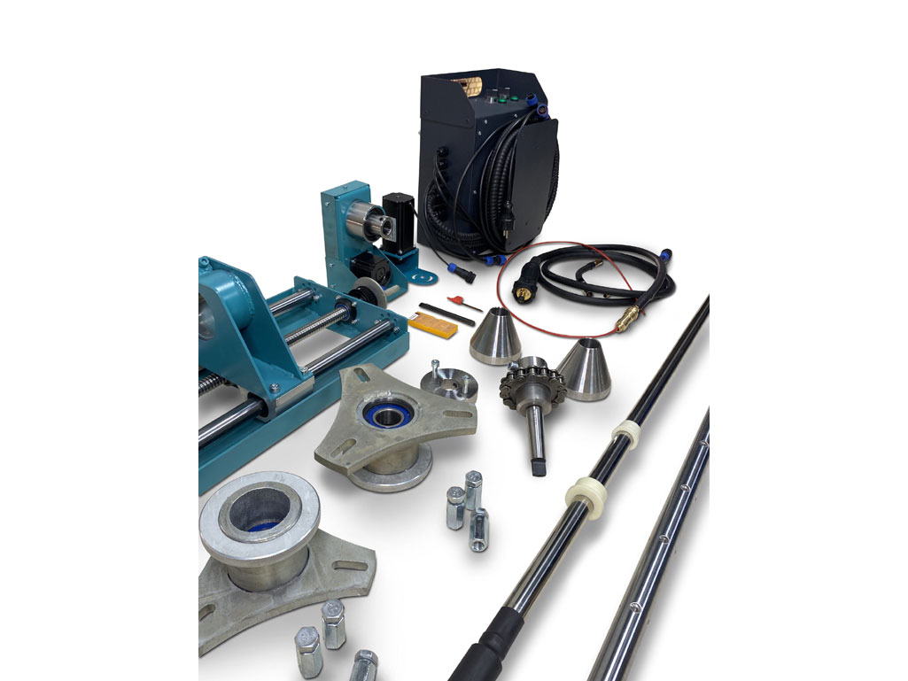 Line boring welding machines