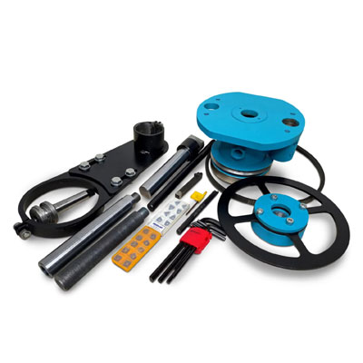 Mobile boring machine for axle repair ARBOR